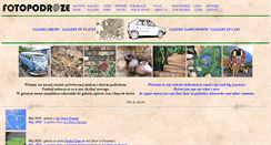 Desktop Screenshot of fotopodroze.art.pl